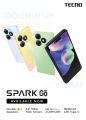 Tecno Spark Go 2024  - 6.6" Inch Display - 2GB RAM - 64GB ROM. 