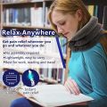 Neck Massager 3 Layered Multi-functional Spine & Cervical Neck Traction Device Neck Massager for Pain and Stress Relief Collar for Neck Pain Inflatable Neck Support Cervical Airbag 3 Layer Massager for Neck Cervical Spine Massager UR Inflatable Cervical. 