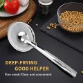 Filter Spoon With Clip Food Kitchen Oil-Frying Salad BBQ Filter Kitchen Gadgets Accessories Colanders - Oil Strainer and Clip Food/Kitchen Gadgets/Accessories/Frying spoon/kitchen Utensils. 