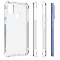 Infinix Smart 6 Transparent Soft Silicone Back Cover Slim Fit, Shockproof, Scratch-Resistant, Crystal Clear Case. 