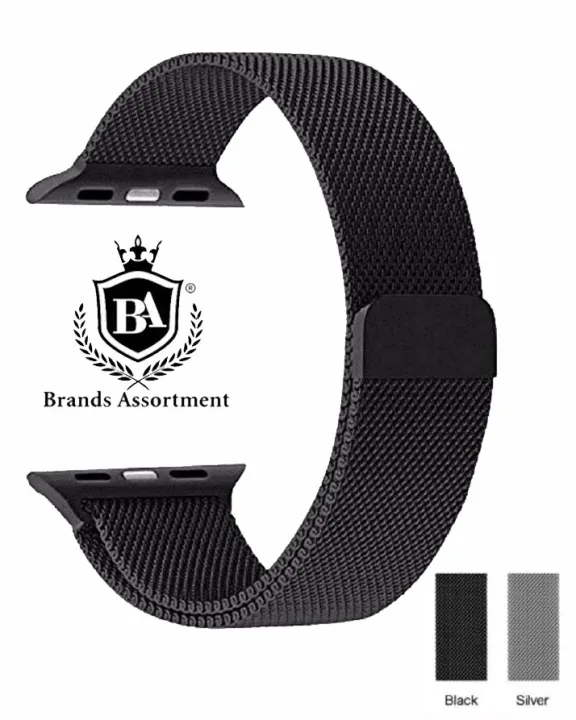 41mm%20/%2040mm%20/%2038mm%20Milanese%20loop%20Strap%20for%20Apple%20Watch%20Series%201%20/%202%20/%203%20/%204%20/%205%20/%206%20/%207%20&%20Smart%20-%20Stainless%20Steel%20Band%20Bracelet%20for%20iWatch%20-%20Silver%20-%20Black%20-%20Image%202