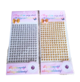 Pack of 2 beautiful crystal beads stickers for crafts. 