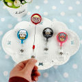 Bandai Anime One Piece Badge Holder Cartoon Creative Retractable ID Name Card Student Card Reel KeyChains Nurse Chest Card Clip. 