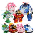 Robocar Poli Transformation Robot Poli Amber Roy Car Toys Action Figure Toys. 