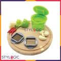 Ginger Garlic Chopper Slicer Garlic Press Multifunctional Vegetable Cutter Mini Food Slicer Portable Garlic Blender Slicer. 