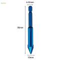 Crooked Tip Eccentric Drill Bit Durable Hex Shank for Ceramic Metal Cement. 