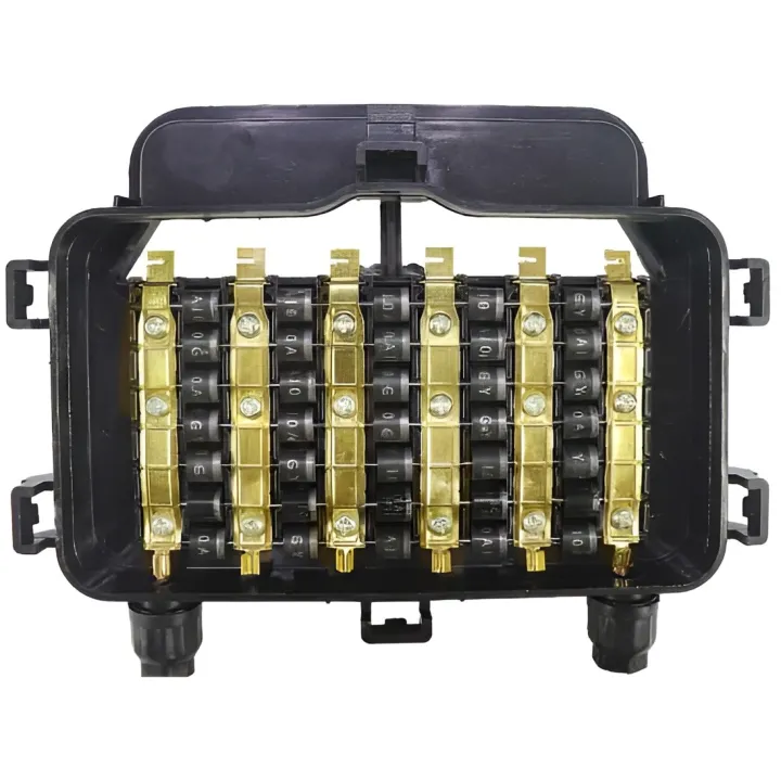 IP67%20Waterproof%20PV%20Solar%20Panel%20Diode%20Junction%20Box%206%20Lane%20DC%2015A%201000V%20Black%20100W-350w%20Without%20Connectors%20-%20Image%202