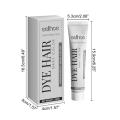 Color Permanent Style Light Hot Fashion Women's Hair Dye Cream Hair Facial Products Silver New Granny Gray Dye Gray Smoky Hair G9G8. 