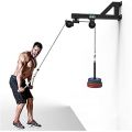 Tricep Workout Machine Equipment Wall-Mounted Cable Pulley System with Loading Pin for LAT Pull Down, Tricep and Ab Pulldowns, Biceps Curl, Forearm Wrist Trainer Workout Equipment. 