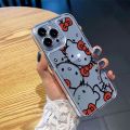 tty 2 Cartoon Ki XR 7 12 13 14 13Sanrio Full Screen Cute Hello Kitty Transparent Phone Case for iPhone 15 PRO MAX 11 PRO XS8 Plus Years Old. 