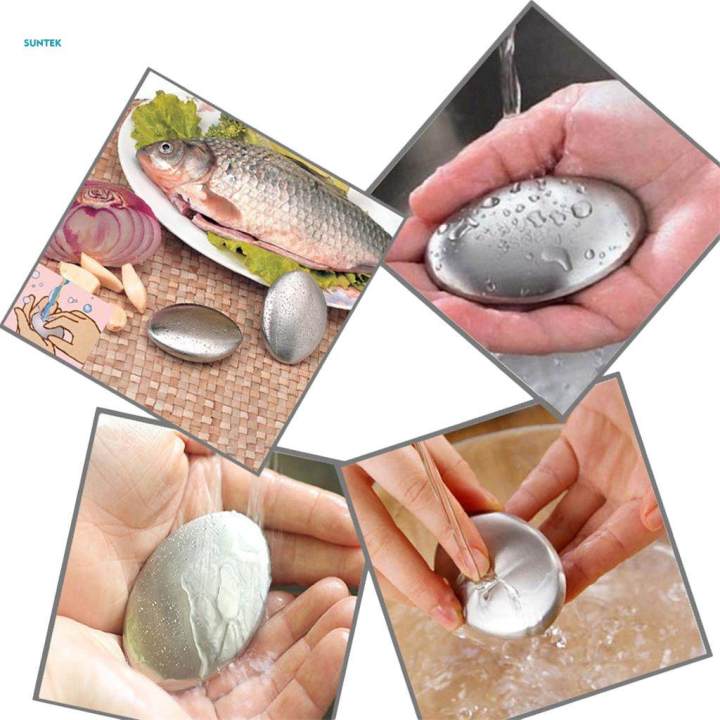Soap Fast Odor Remover Stainless Steel Soap Kitchen Bar Smell Eliminating