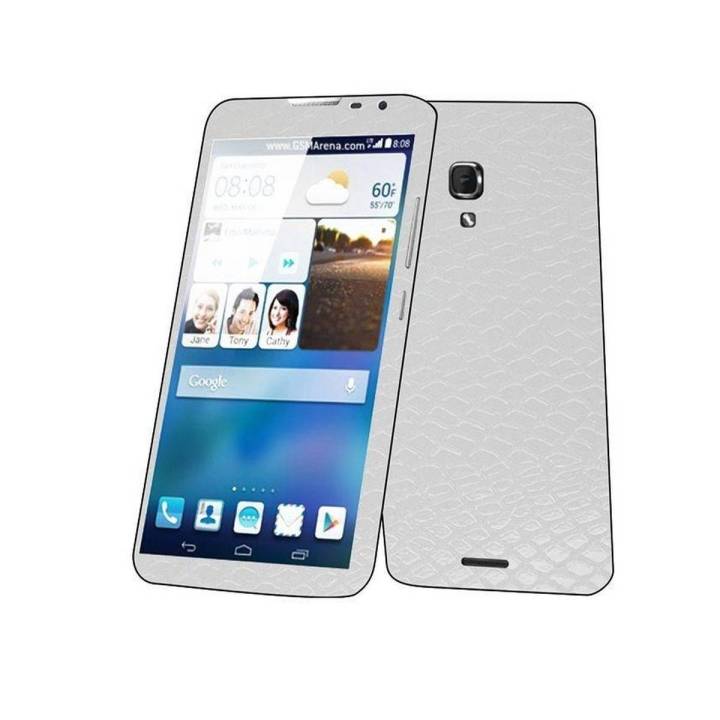 Textured Mobile Skin For Huawei Ascend Mate 2 - White