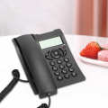 Loudspeaker CLIHigh Quality Landline PTCL Telephone Set Home Telephone  Black ABS Hotel Business Guest Room Caller Identification caller identification FSK and DTMF Loudspeaker Telephone Set Home Wired Landline Phone Business Office Corded Desk Phone High. 