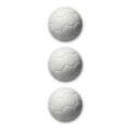 Pack of 4 Foosball Indoor Game Balls || Football table ball | Table Foosball Ball \Durable || White and green. 