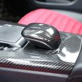 Carbon Fiber Car Center Console Armrest Cover Shell Decoration for Mercedes Benz A Class W177 A180 A200 A220 A250 2019+. 