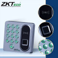 zkteco/Entropy base technology X9 fingerprint access control system all-in-one password set magnetic lock swipe card English Global Version. 