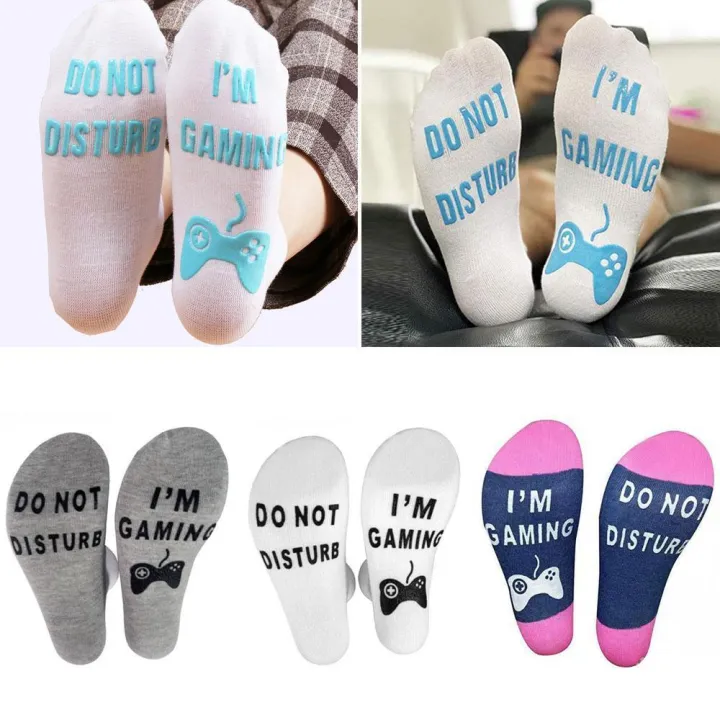 Baqsoo%201%20Pair%20Funny%20Ankle%20Socks,%20%20Do%20Not%20Disturb%20I'm%20Gaming%20%20Cotton%20Novelty%20Socks%20Gamer%20Socks%20-%20Perfect%20Gamers%20Gift%20for%20Game%20Lovers%20-%20Christmas%20Birthday%20Halloween%20Present%20-%20Image%208
