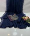 Lulusar Luxury Shamoz Silk Unstitched Suit For Women - 3 piece suit. 