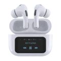 A9 Pro ANC / ENC Wireless Earbuds Bluetooth 5.3 AirPods with LCD Display, Touch Screen Case, Noise Cancelling, Smart Touch Control, In Ear Headphones. 