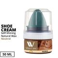 WBM Shoe Cream - For All Colors Instant Shine Shoe Polish with Cleaning Sponge - 50ML. 