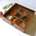 RH Crafts & Home | BIG SIZE SPICE BOX MASALA RACK CONTAINER TEA BAG HOLDER UTILITY BOX.... 