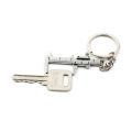 Mental Movable Vernier Caliper Ruler Model Keychain Mini Vernier Caliper Key Ring Car Turbo Key Chain Gauge Tool. 