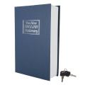Book Safe Box Locker for Hiding Cash, Jewellery, Passport, Pocket Money and other Valuables | Portable Hidden Dictionary Secret Book Safe with 2 Keys. 