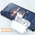 Hlstar®IOS Android New Air bads pro5s TWS yarbad BT v5.3 headphone ANC AirPods nois riduction long standby stereo bays yearphone. 