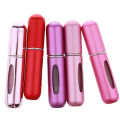 Bottom-filled Mini Perfume Spray Bottles Metal Shell Spray Atomizer Portable Travel Perfume Storage Bottle Points Bottling. 