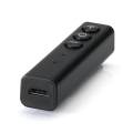 Clip Audio Bluetooth Receiver Headphone Adapter for IPhone 7/8Handsfree Car Kits Wireless Music Adapter with Bluetooth V4.1 for Headsets/Earbuds/Car Audio/Speaker/Home Stereo. 