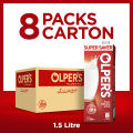 Olpers UHT Milk 1500ml Pack of 8. 