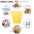 10X Dent Repair Glue Sticks Paintless Dent Repair Tool Glue Sticks for Hot Glue - Car Repair Dent Remover Tool Yellow. 