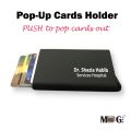Pop Up Cards Holder Metal - Customized Name Engraved | By MugArt.PK. 