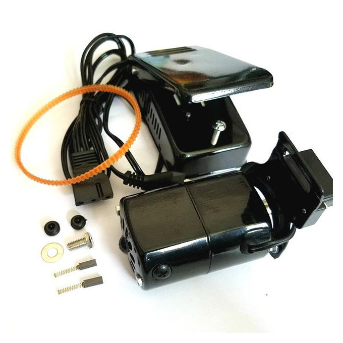 Sewing Machine Motor Set 100 Watts | Powerful Motor With Statar - Assorted Colors