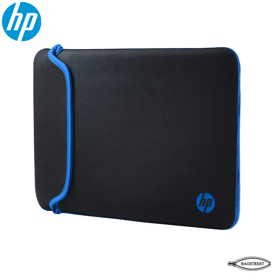 HP 14 Inch Black Blue Reversible Neoprene Sleeve for Laptop Chromebook Mac Daraz.pk