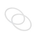 Silicone Gasket Sealing Ring for Pressure Cooker 22 cm Inner Diameter, 4 Pieces, Transparent. 