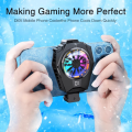 MEMO DL05 Phone Radiator Phone Cooling Fan Case Cold Wind Handle Fan for PUBG Phone Cooler Smartphone/Gaming. 