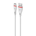 itel Cable Pulse M24 Micro USB Data Cable, 2.4A Fast Charging, High-Speed Data Transfer, 1 Meter Long, Durable Design. 