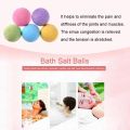 3 PCS 10g Natural Bubble Shower Bombs Ball Bath Salt Body Essential Oil Bath Ball. 