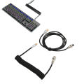 Mechanical Keyboard Cable, Type C Plug Gaming Keyboard Cable for Office. 