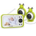 JSLBtech Video baby monitor with 2 cameras 4.3 inch LCD screen. 