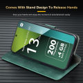 For Xiaomi Redmi Note 13 Pro 5G Global Edition/Poco X6 5G Deluxe Skin Feel Drop Resistant Phone Case for Mi Note 13Pro Poco X6 Full Pack Flip Stand with Card Slot Protective Case. 