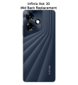 Infinix Hot 30 Back Battery Cover with Side Ring and Keys , Infinix Hot 30 Ring Back / Mid Back Replacement. 