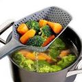 Soup Filter Cooking Shovel Vegetable Strainer Scoop Nylon Spoon High temperature resistant pressure Colander Kitchen Tool. 