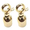 2Pcs Rope Barrier End Stopper with Hook Bag Making Hardware Fitting Accessory. 
