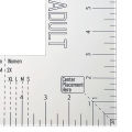 Embroidery Placement Ruler Professional Acrylic T-shirt Ruler for Precise Heat Press Logo Placement Ideal for Southeast Asian Buyers Quick Positioning Ruler. 