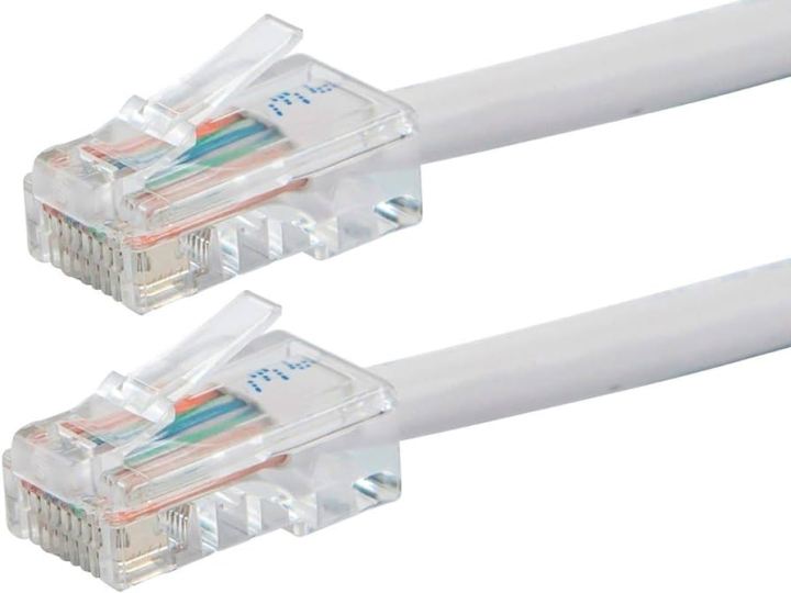 Monoprice Cat6 Ethernet Patch Cable -1.5M - RJ45 Stranded, 550Mhz, UTP Pure Bare Wire, 24AWG