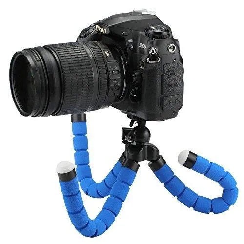 Portable%20Flexible%2010%20inch%20LARGE%20foam%20tripod%20for%20DSLR%20Camera%20&%20Mobile%20With%20Phone%20Holder%20-%20Image%207