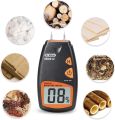 Wood Moisture Meter, Dr.meter Damp Meter, 2 Pins Portable Wood Water Moisture Tester for Firewood HD Digital LCD Display with 2 Spare Sensor Pins and one 9V Battery (Both Included) Log Moisture Meter. 