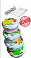 4in1 Airtight Kitchen Storage Containers BPAFree and Stackable. 